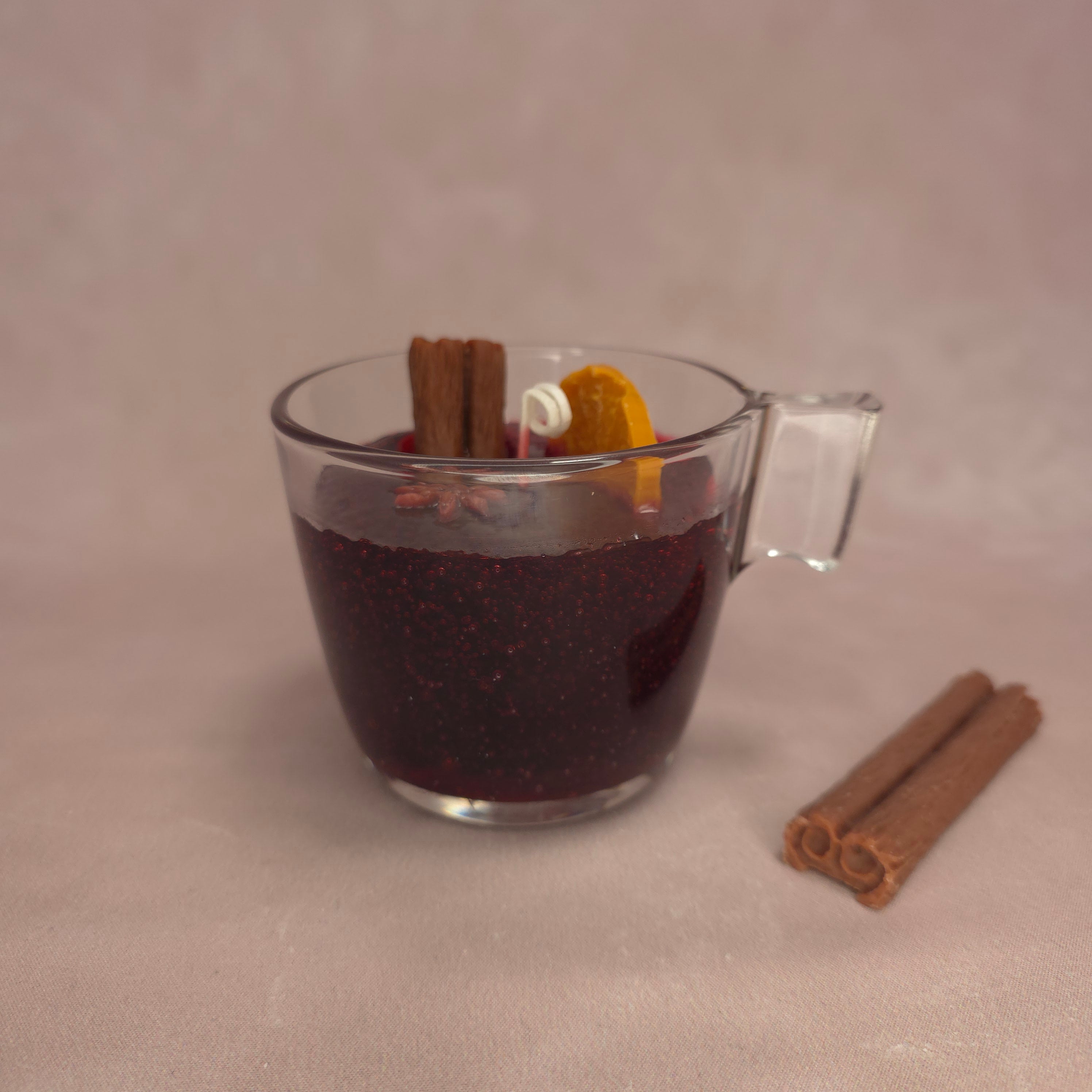Handgegossene Duftkerze "Glühwein"