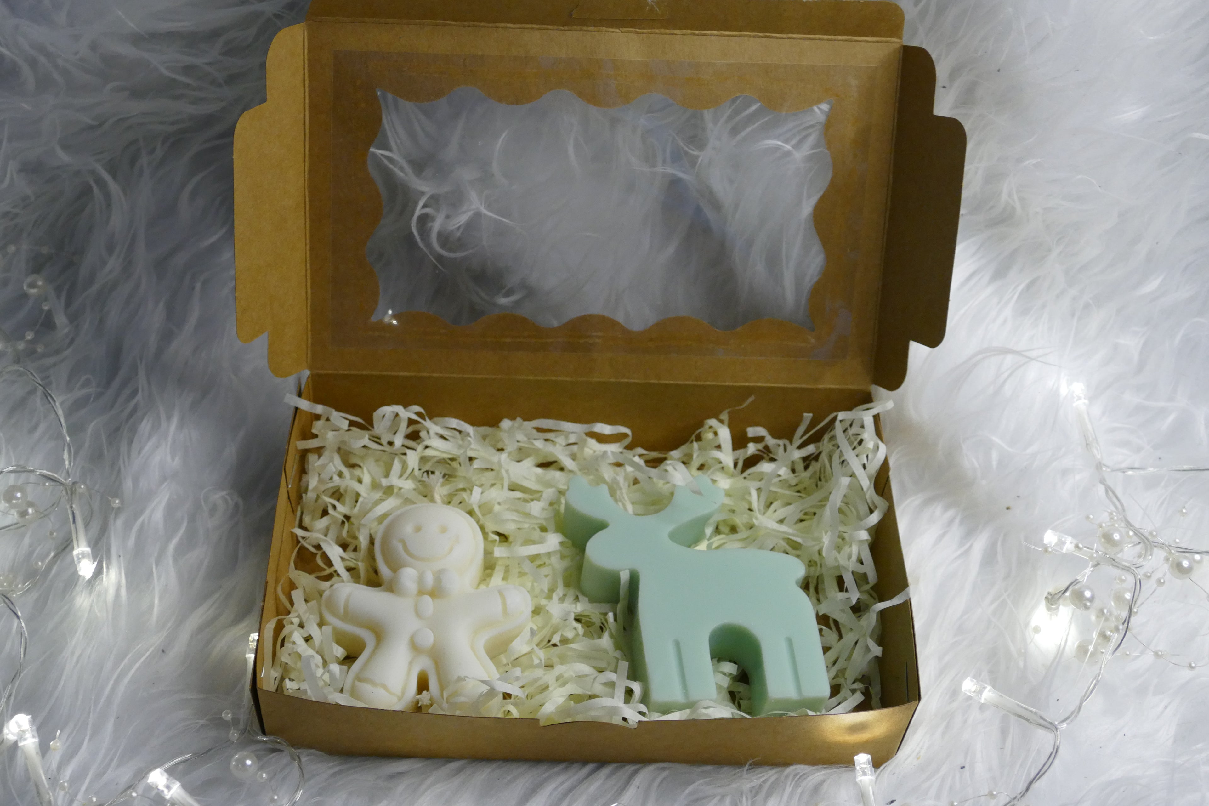 Geschenkset Lebkuchenmann mit Rentier