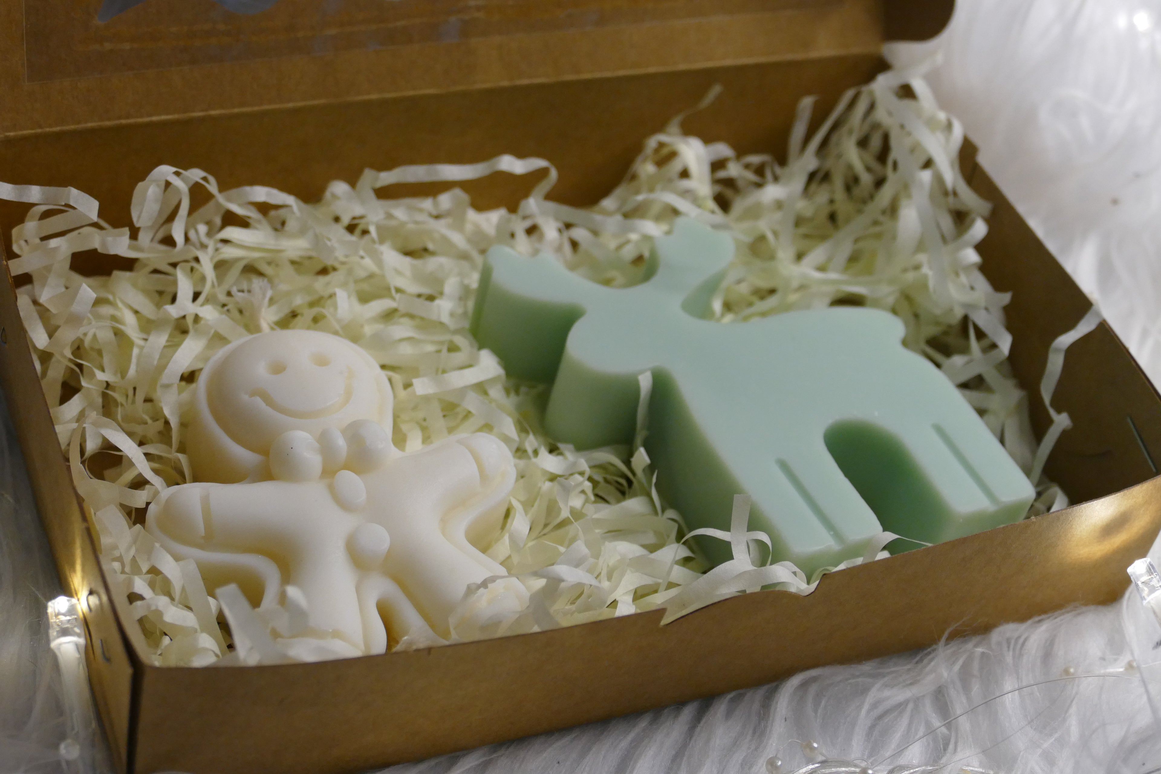 Geschenkset Lebkuchenmann mit Rentier