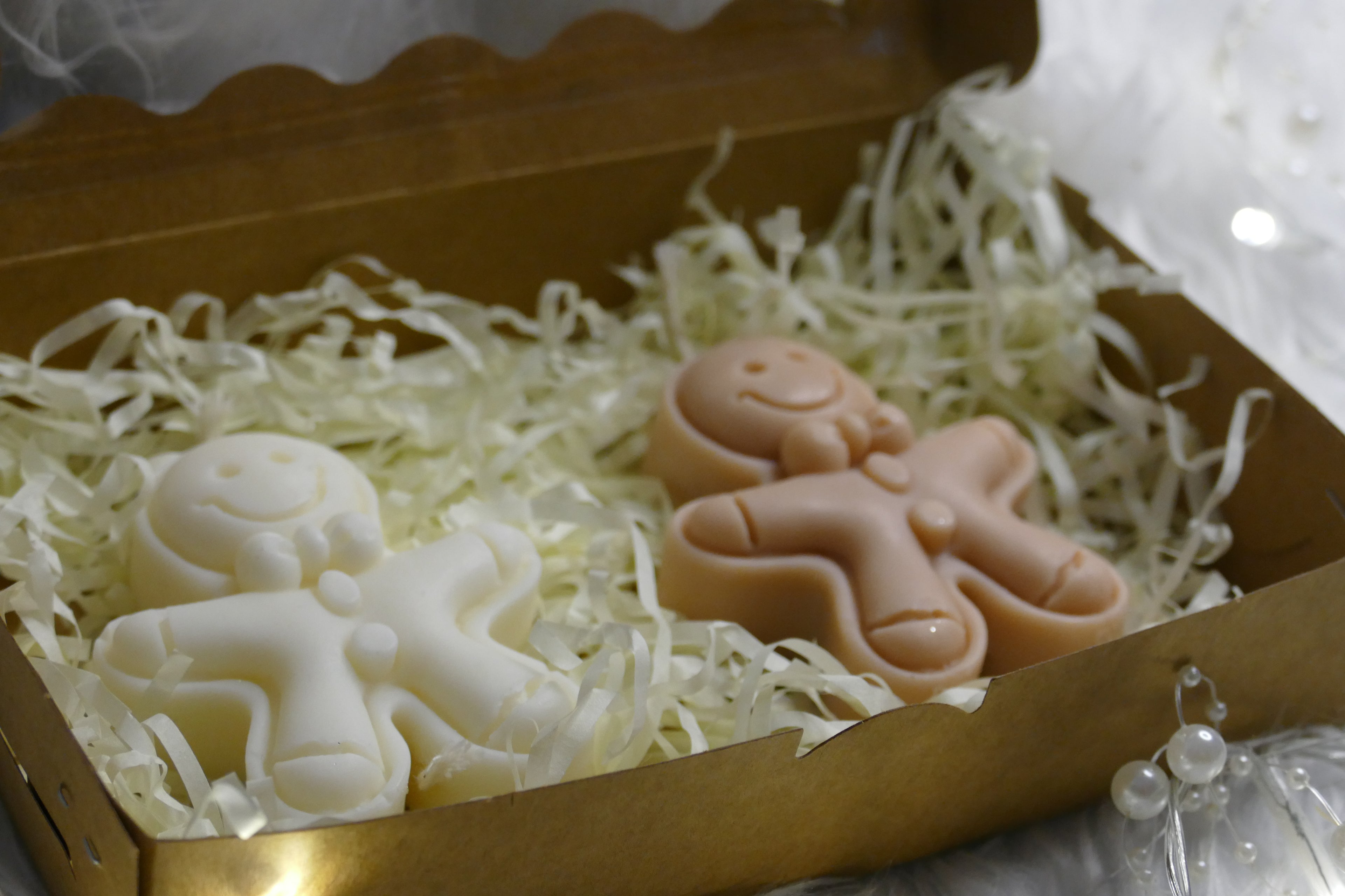 Geschenkset Lebkuchenmänner