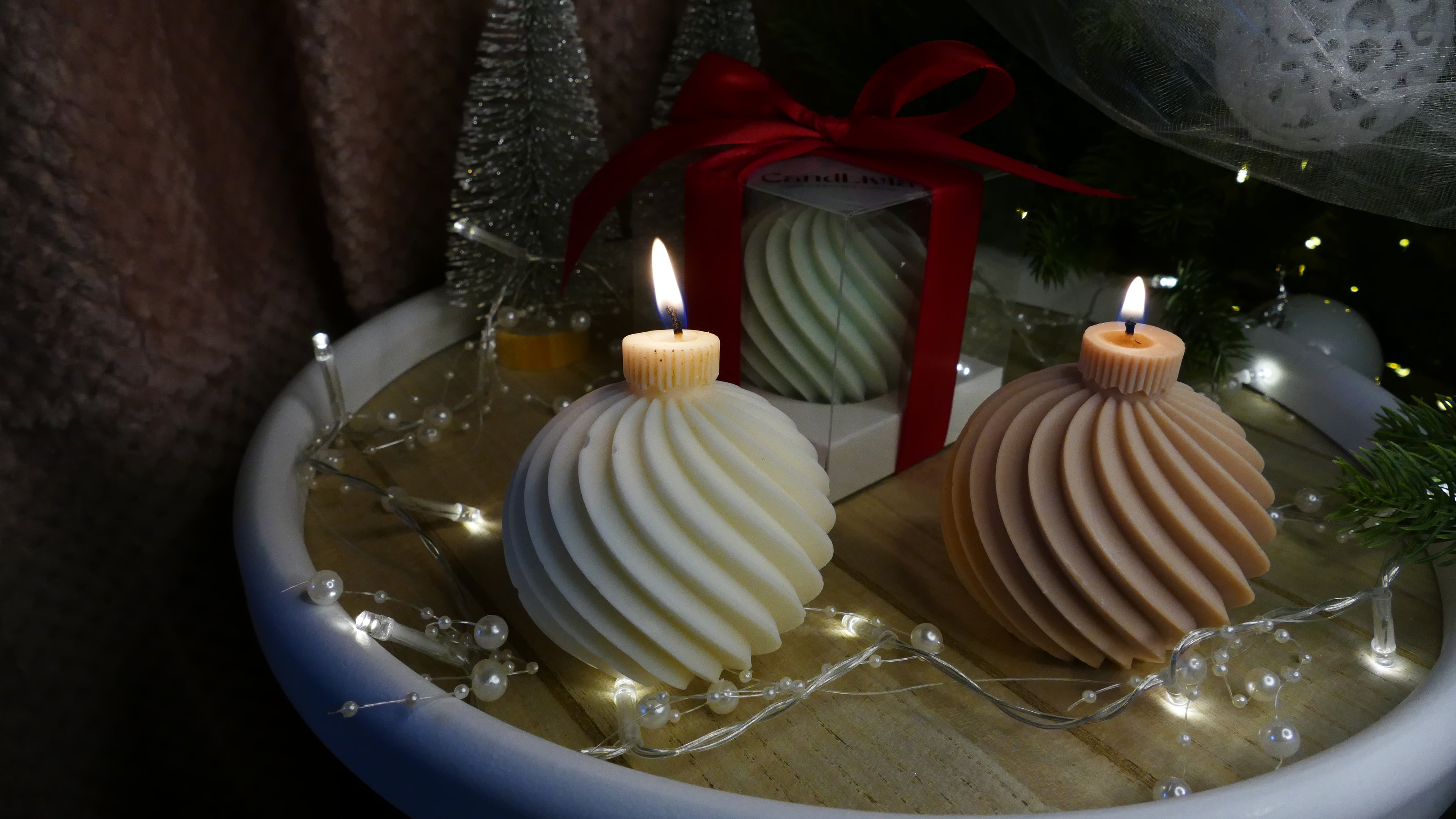 Geschenkset Weihnachsbaumkugel