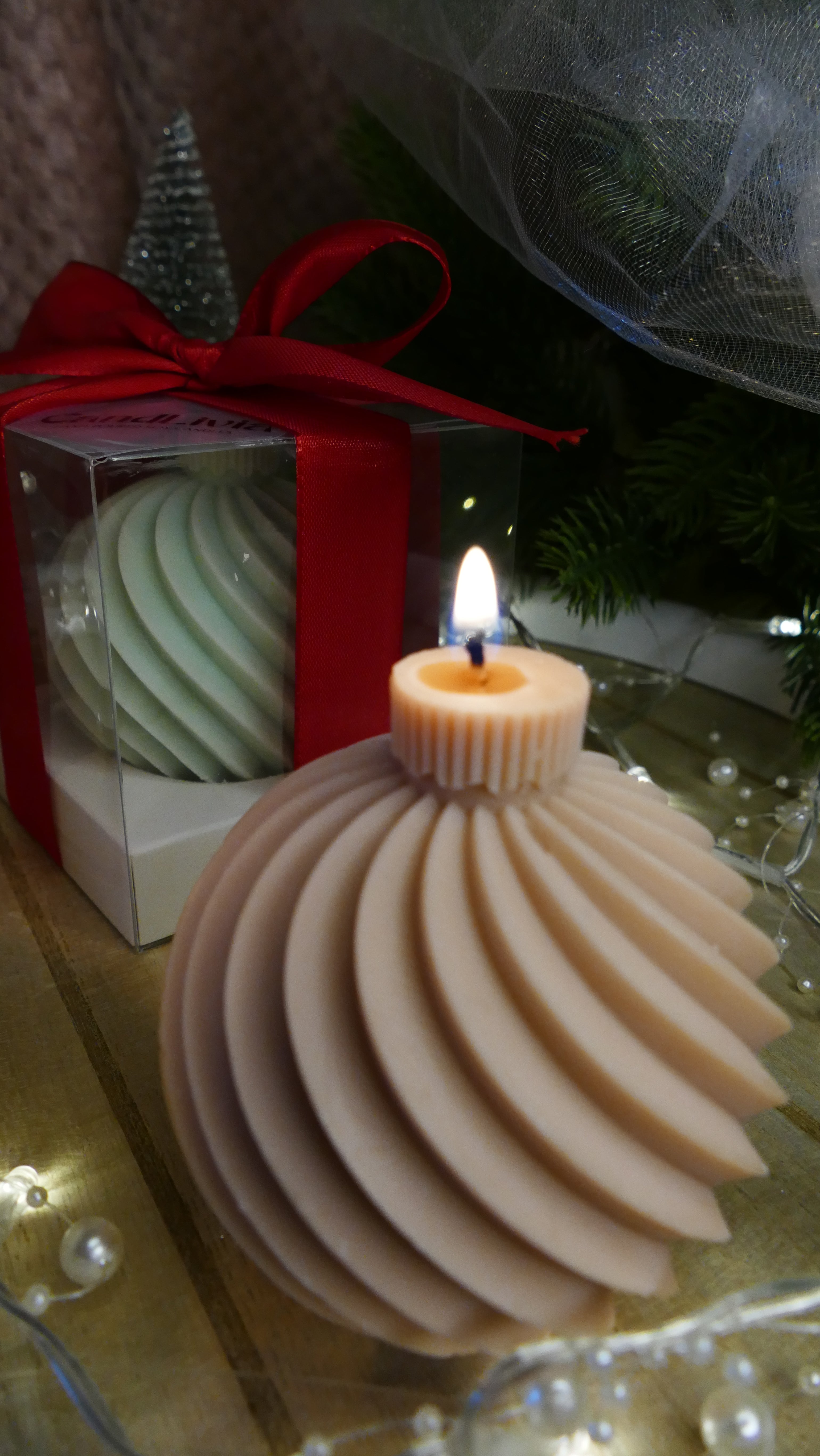 Geschenkset Weihnachsbaumkugel