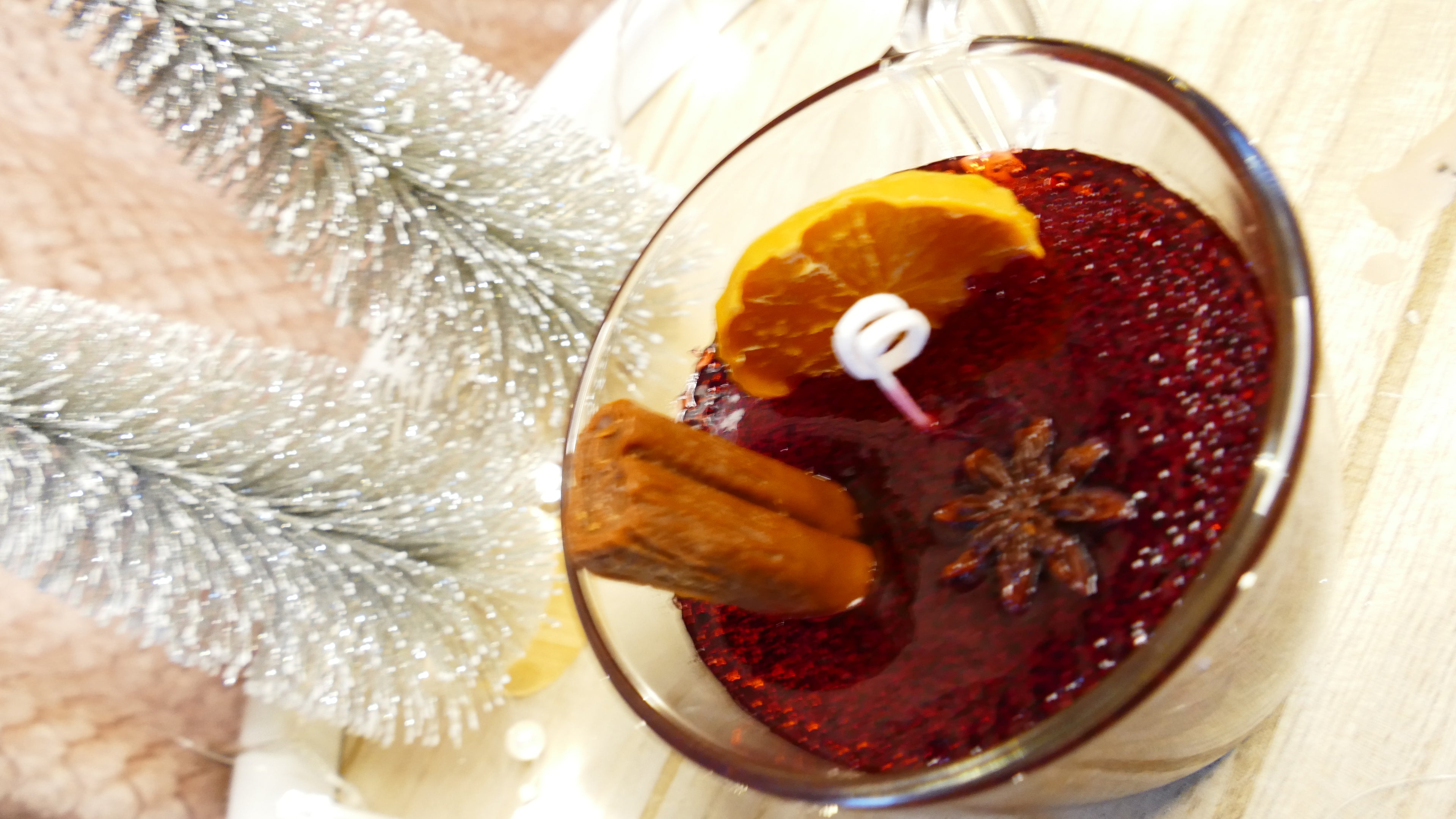 Glühwein-Duftkerze