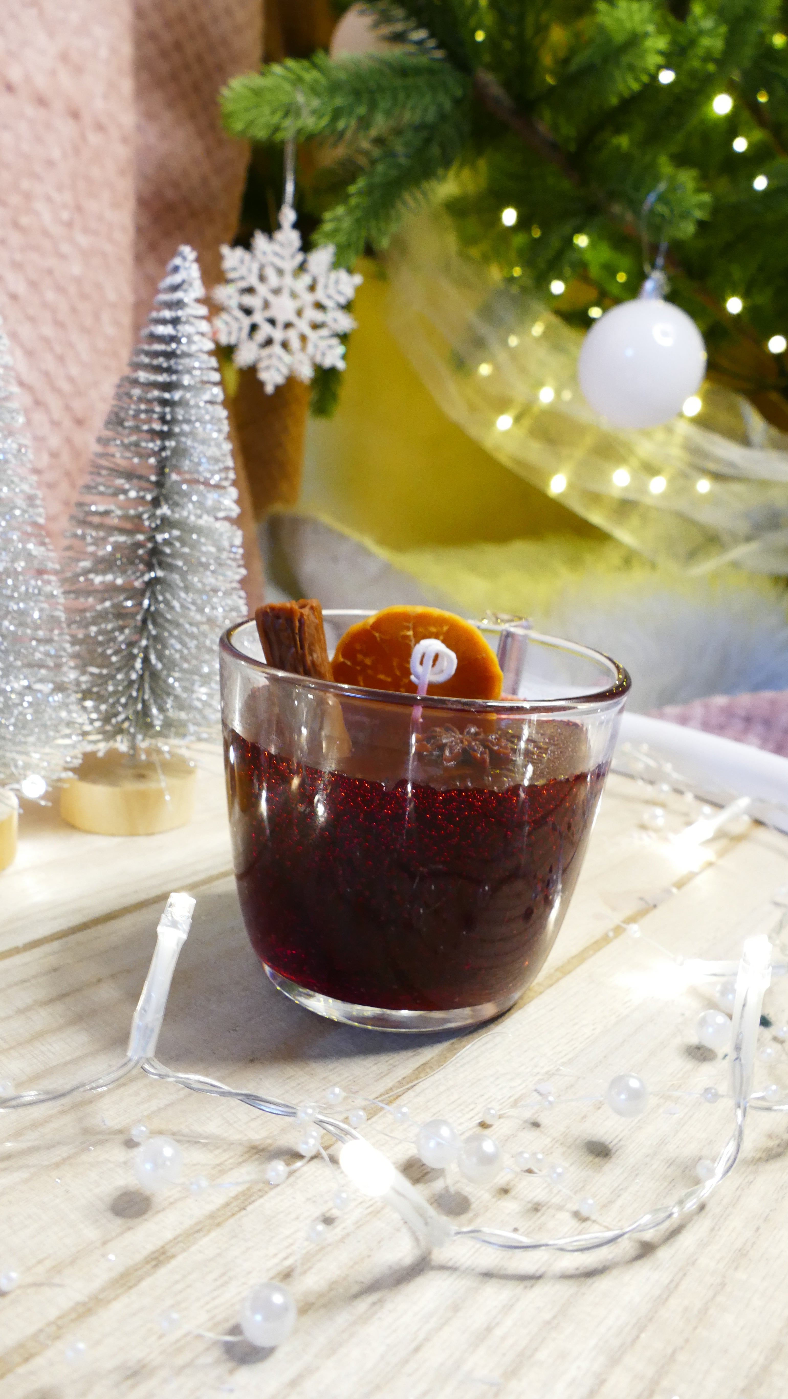 Glühwein-Duftkerze