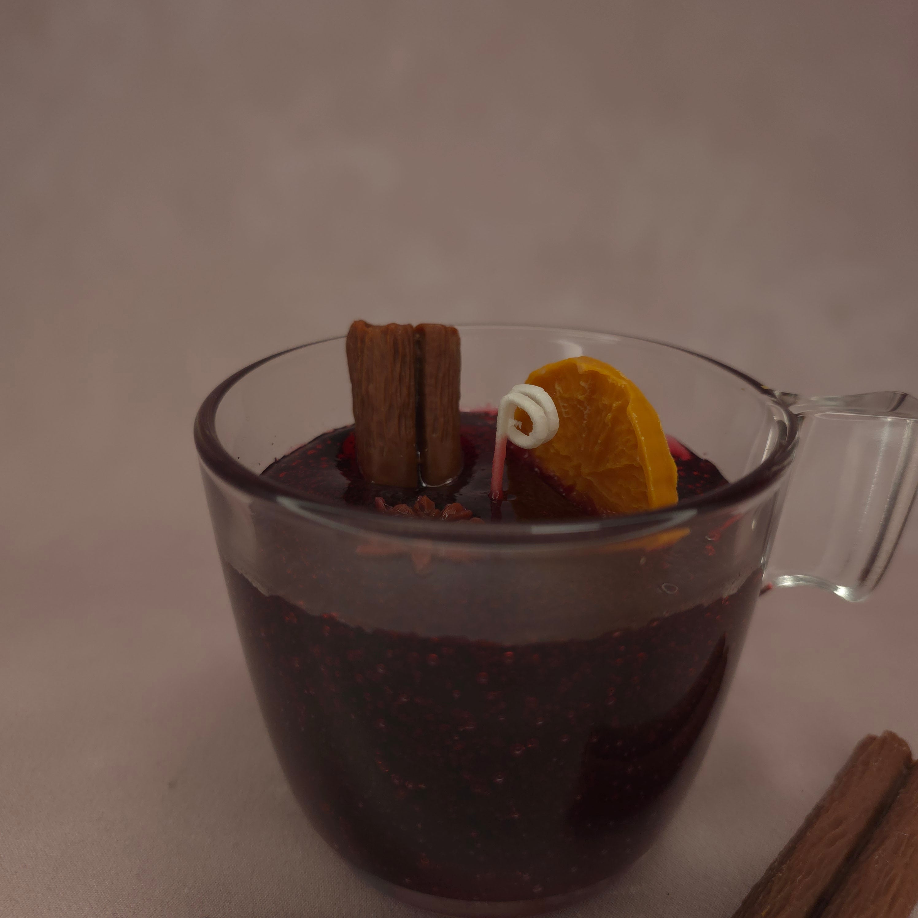 Handgegossene Duftkerze "Glühwein"