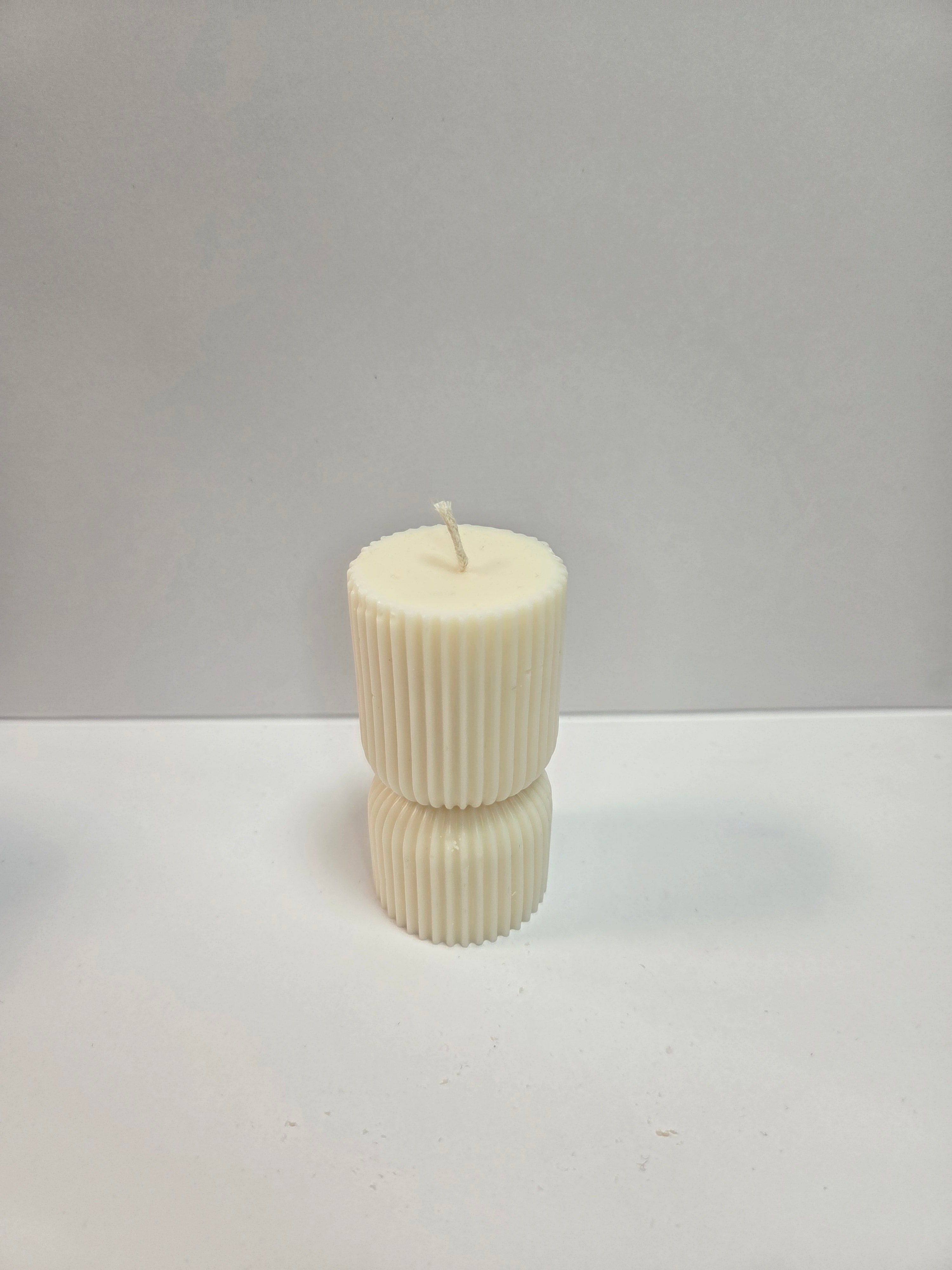 Formkerze "Totem" geriffelt