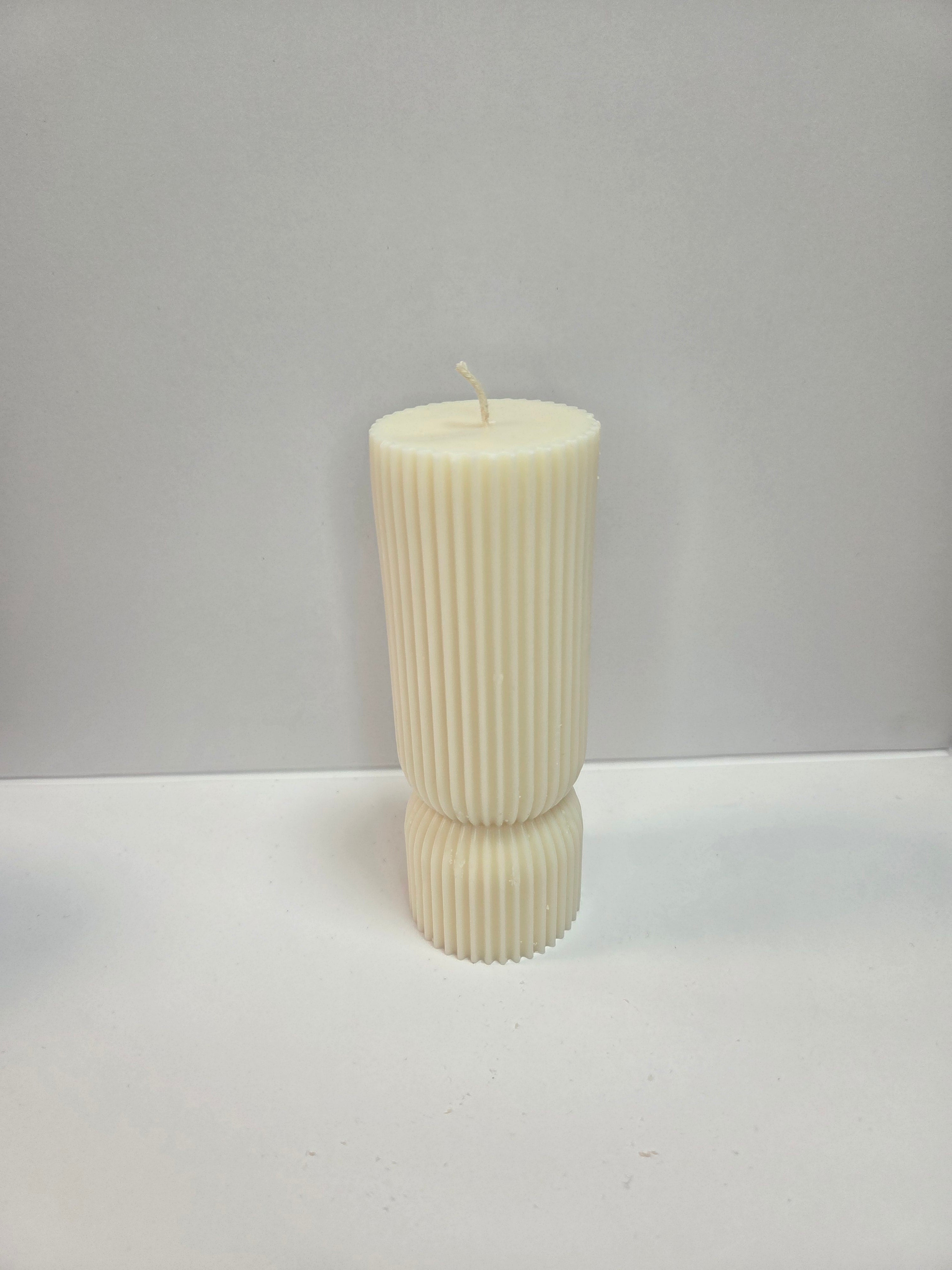 Formkerze "Totem" geriffelt